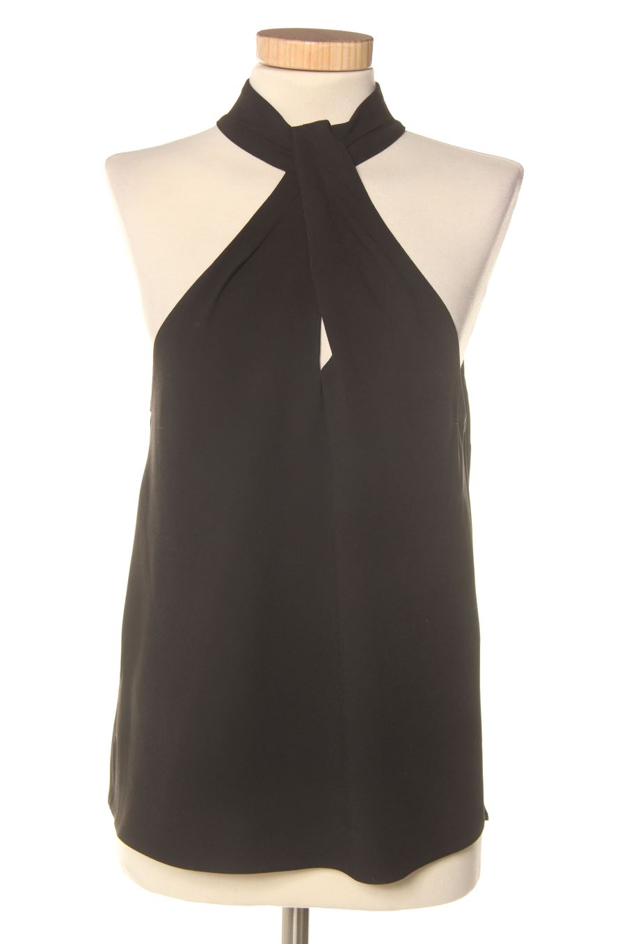 Aufwändiges Top von Zara Größe XS, Farbe Schwarz, für
