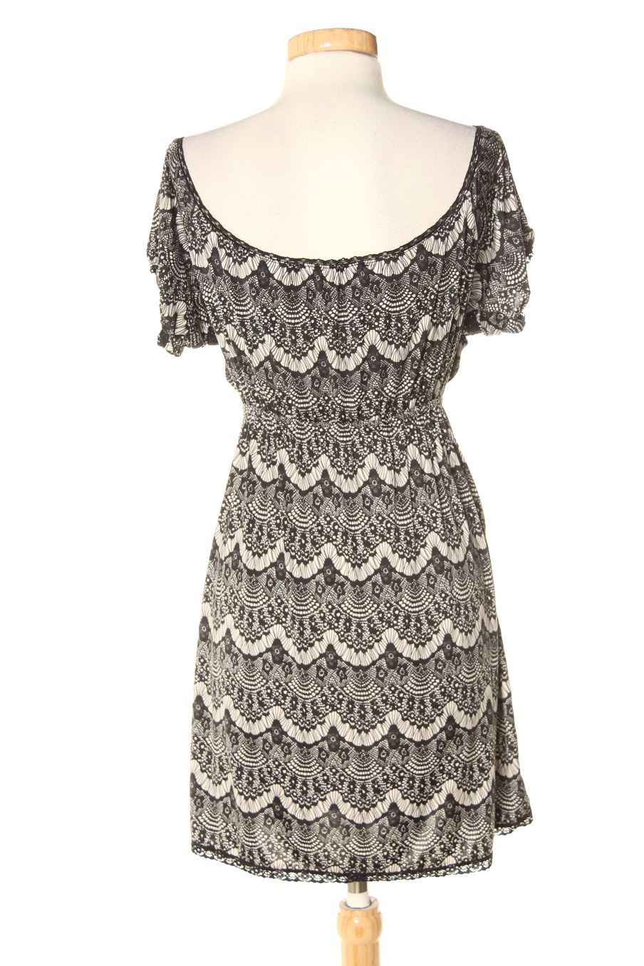 Robe casual Lili blue de la taille XS, de couleur imprimés