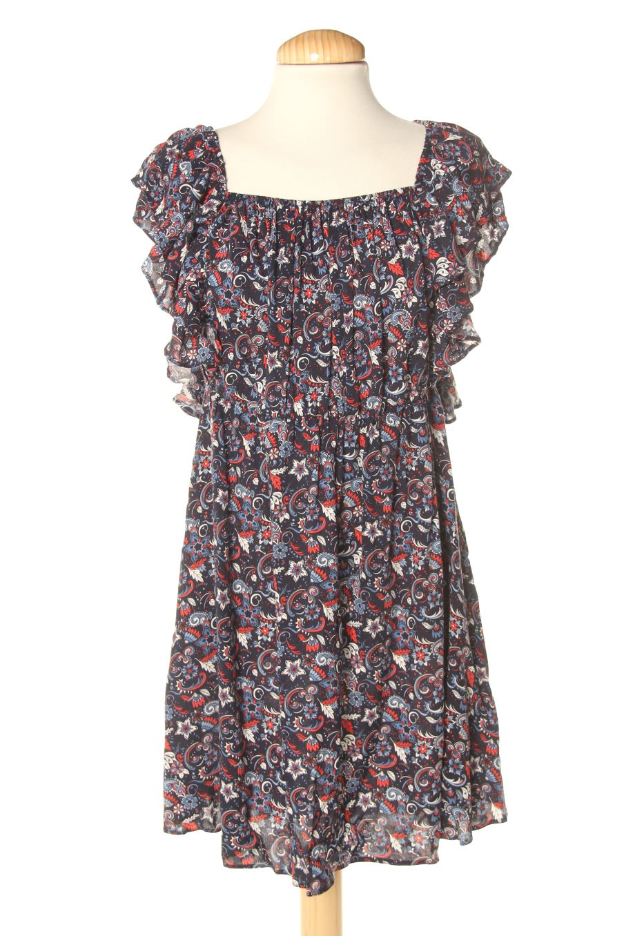 Vestido casual de Springfield de la talla 38, de color estampado
