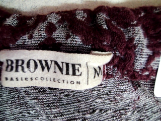 Jupe Brownie de la taille M, de couleur imprimés