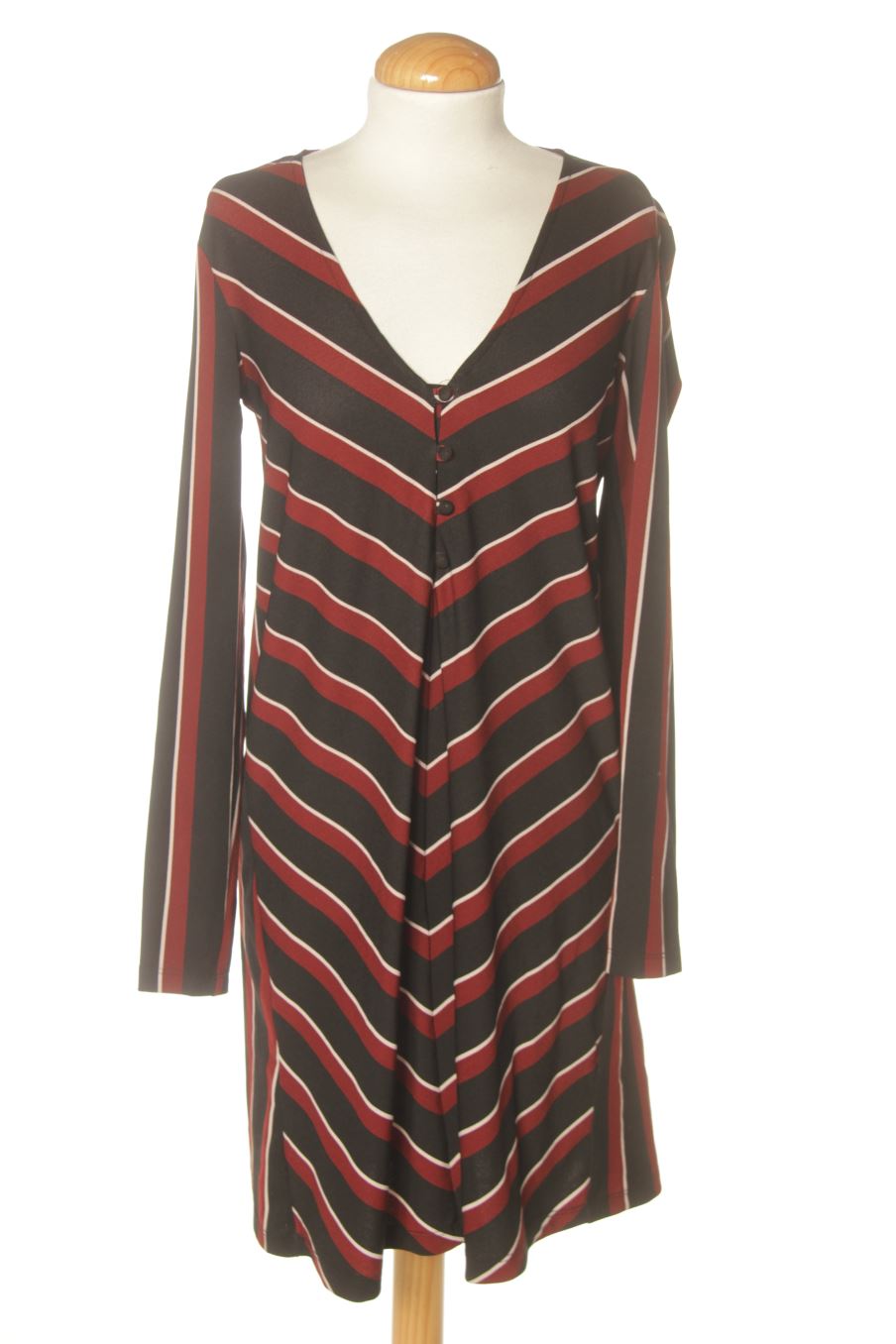 Vestido casual de Mango de la talla S, de color rayas