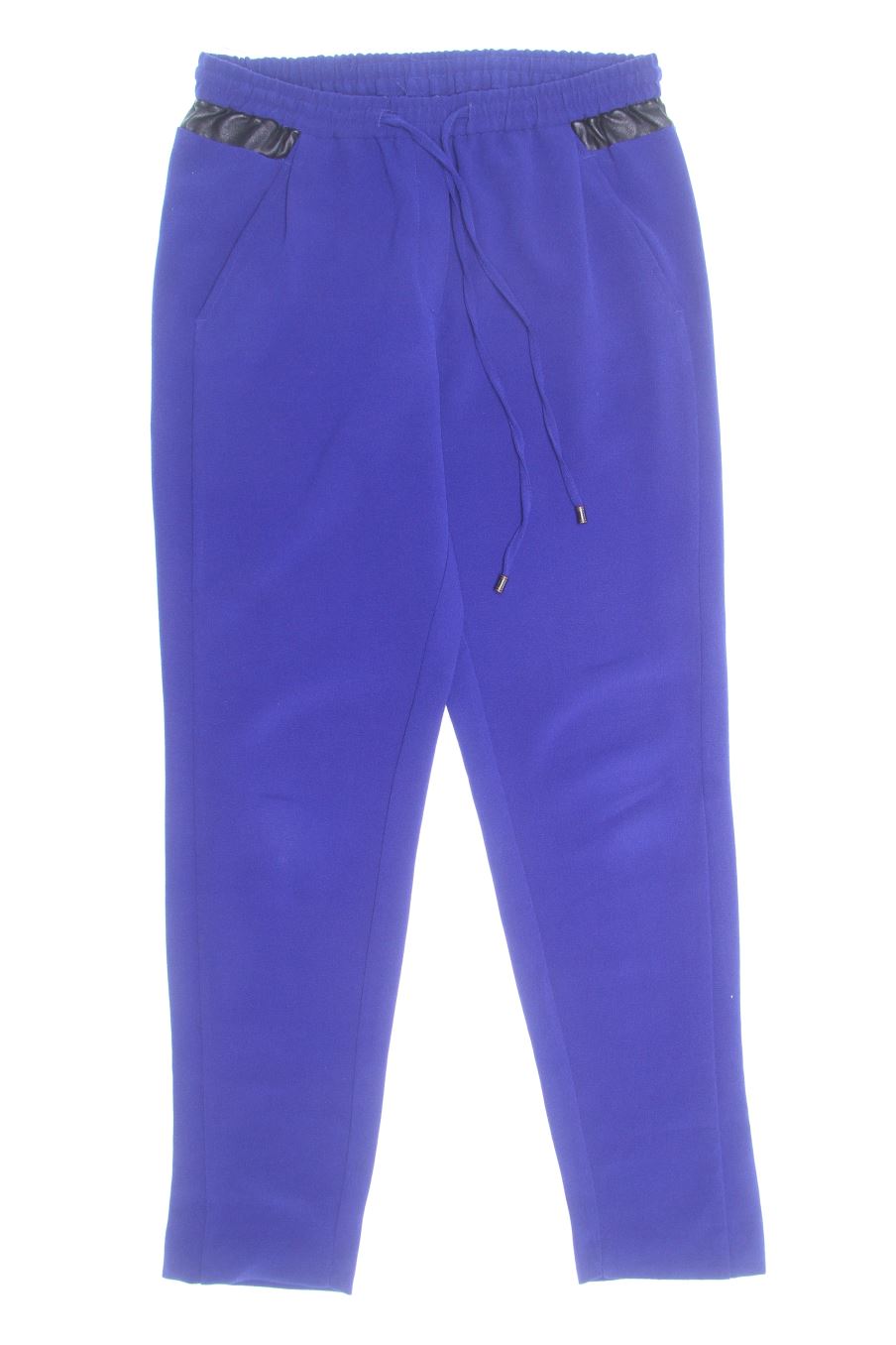 Pantalon Mango de la taille S, de couleur bleu marine