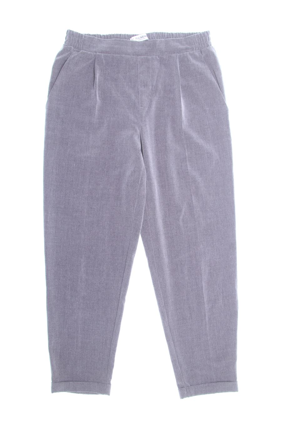 Pantalon Pull & Bear de la taille S, de couleur gris