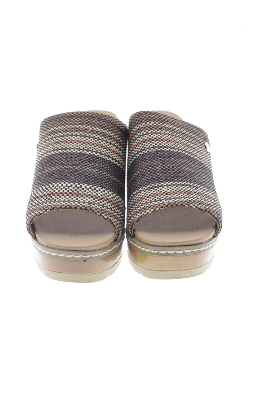 Sandalias tacon de Refresh de la talla 39, de color rayas de
