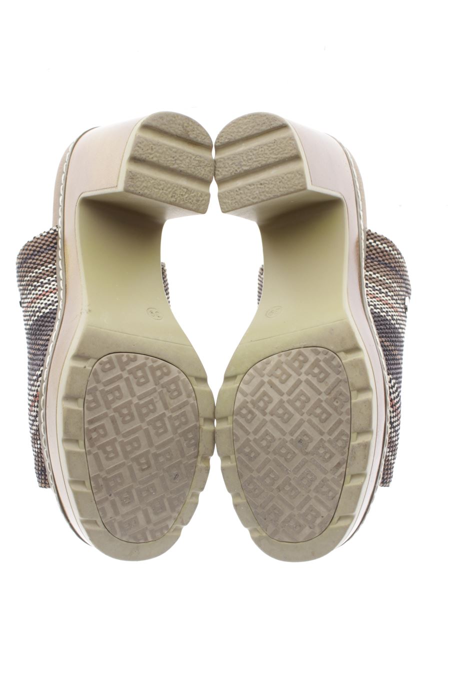 Sandalias tacon de Refresh de la talla 39, de color rayas de