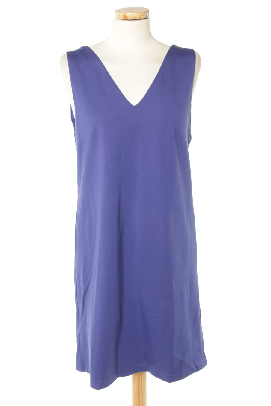 Robe casual Mango de la taille M, de couleur bleu
