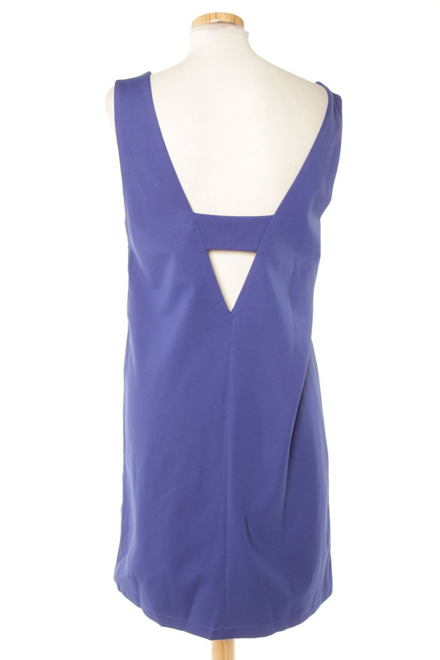 Robe casual Mango de la taille M, de couleur bleu