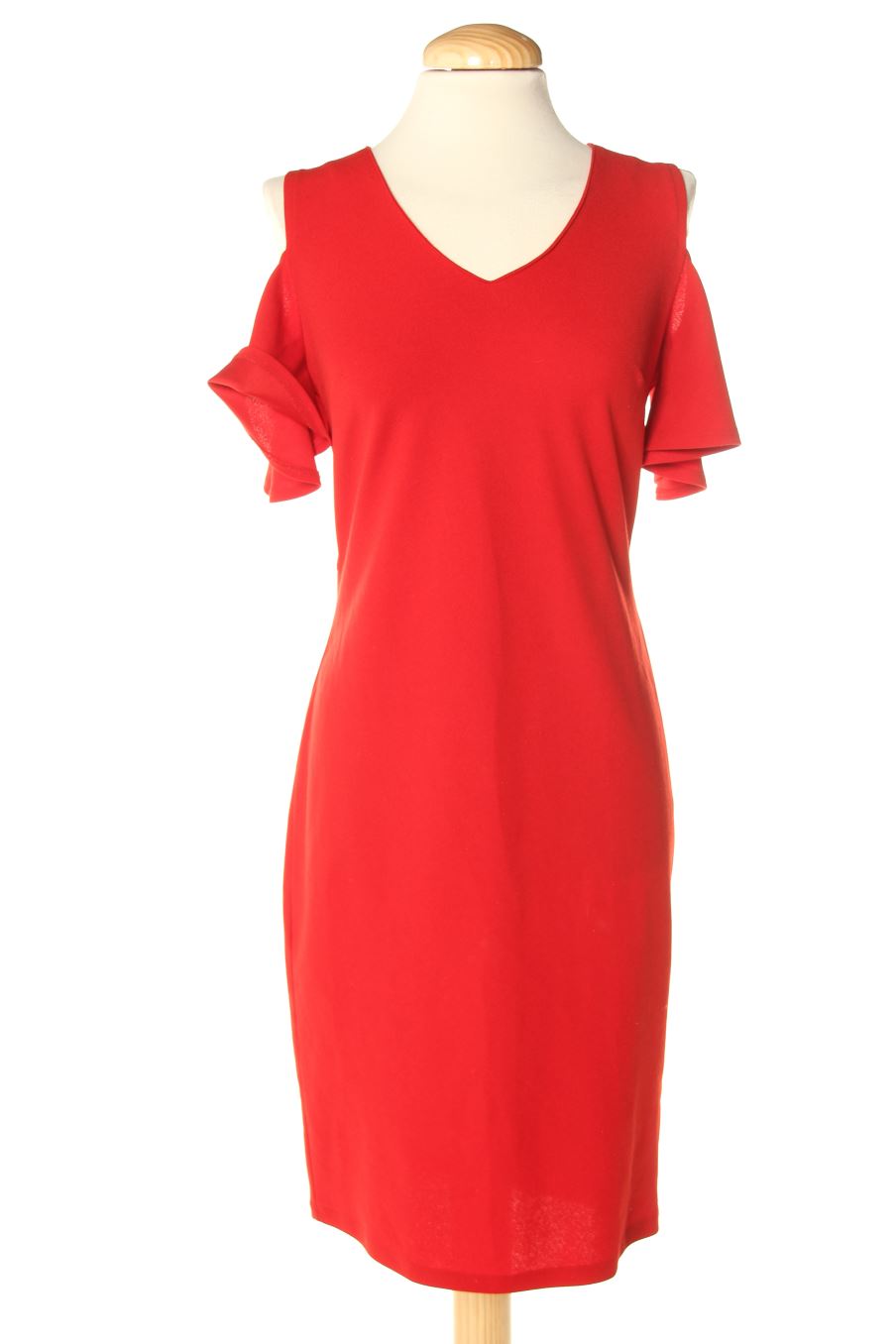 Robe casual Camaieu de la taille 40, de couleur rouge