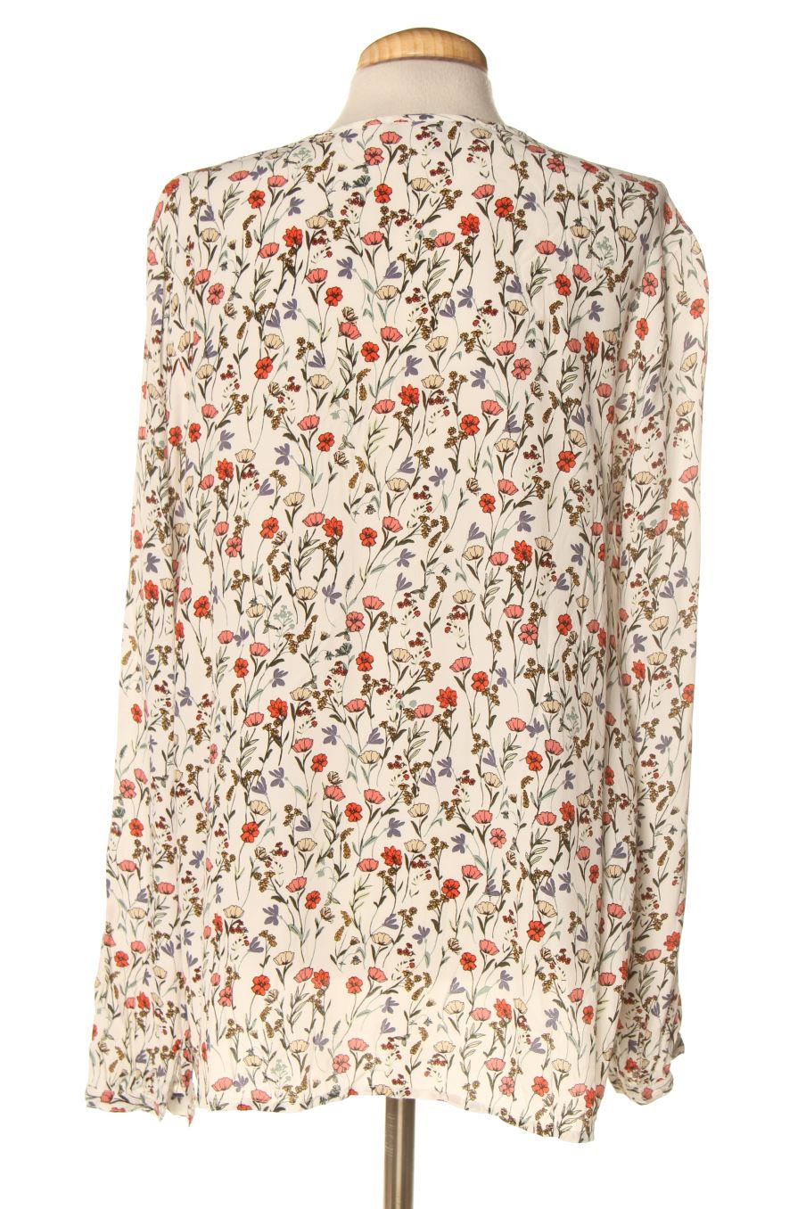 Blouse à manches longues Amitié de la taille M, de couleur fleurs