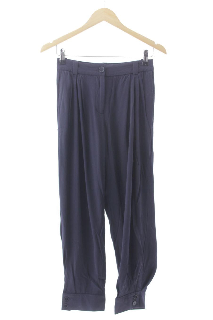 Hose von Massimo Dutti Größe 34, Farbe Marineblau, für