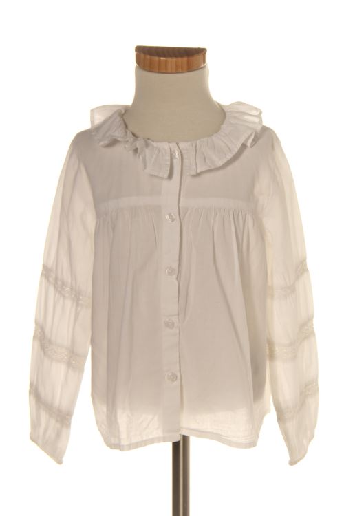 Blusa a maniche lunghe