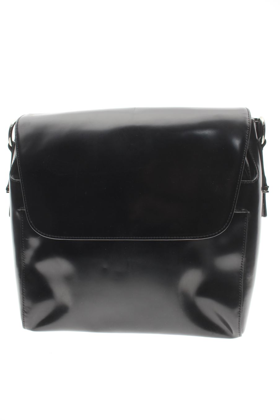 Bolso de Hombro Negro de Uterqüe