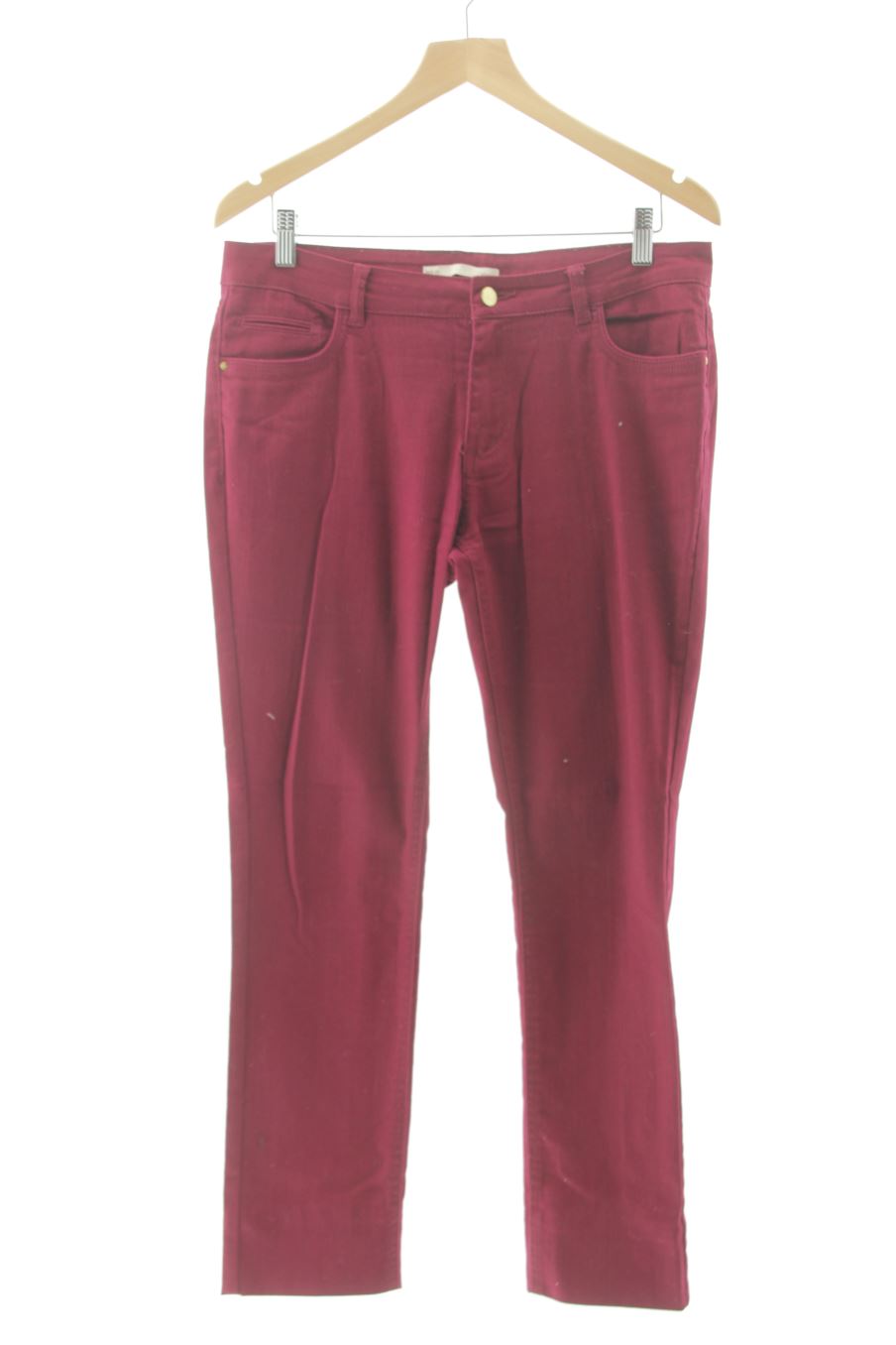 Jeans Sfera de la taille 42, de couleur bordeaux de denim