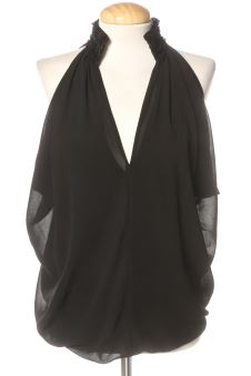 Blouse à manches courtes S Mango