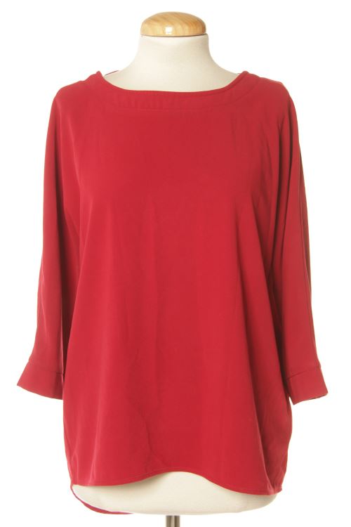 Blusa a maniche lunghe