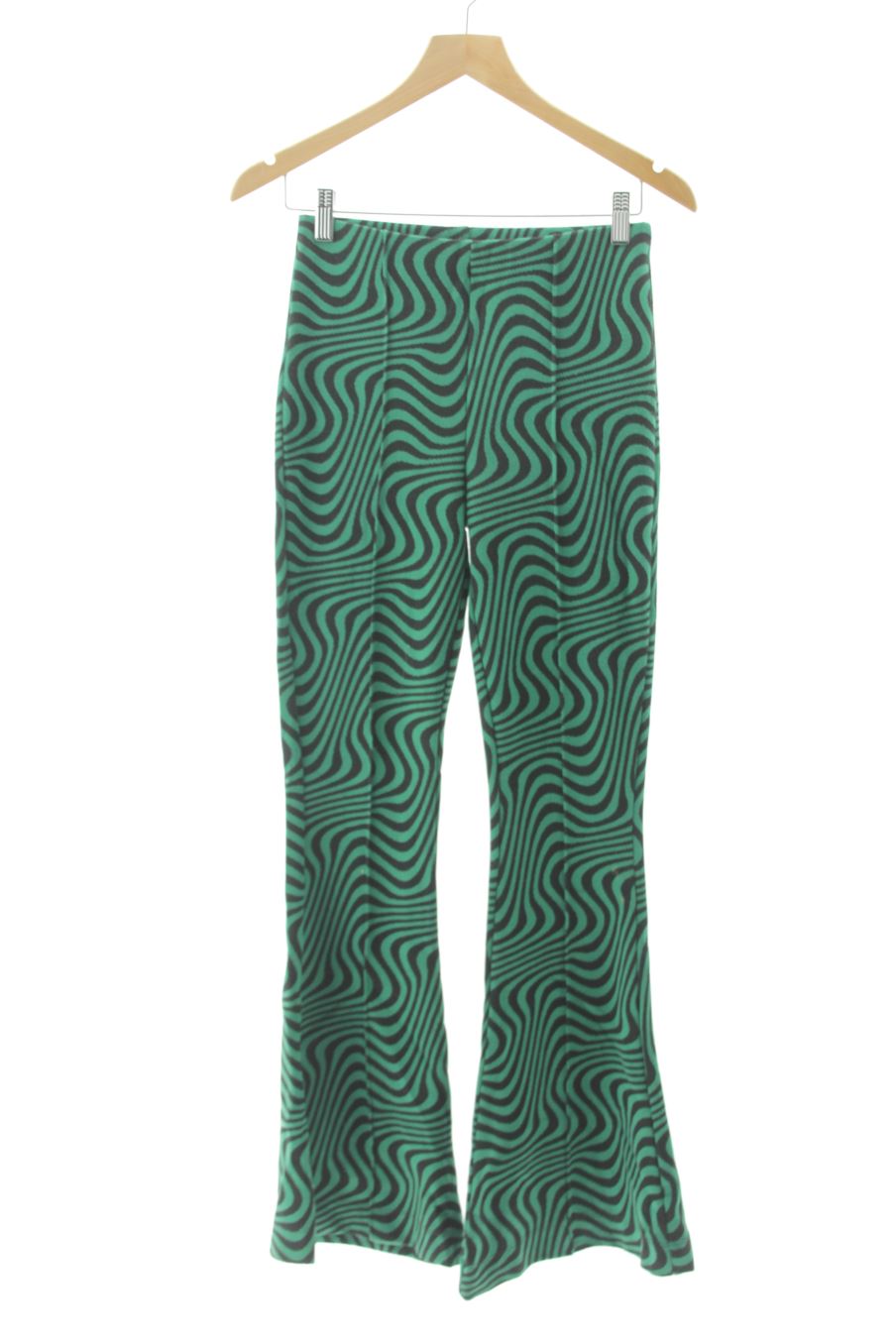 Pantaloni casual de Zara de la talla S, de color righe