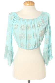 Blouse à manches longues Taille unique Sumitra