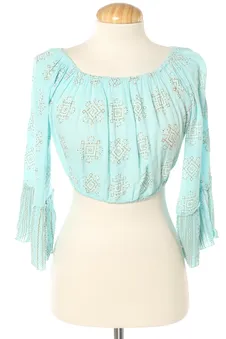 Blusa a maniche lunghe Unica Sumitra, foto 1 di 2
