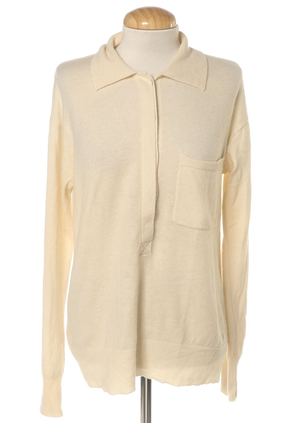 Jersey de Zara de la talla M, de color blanco