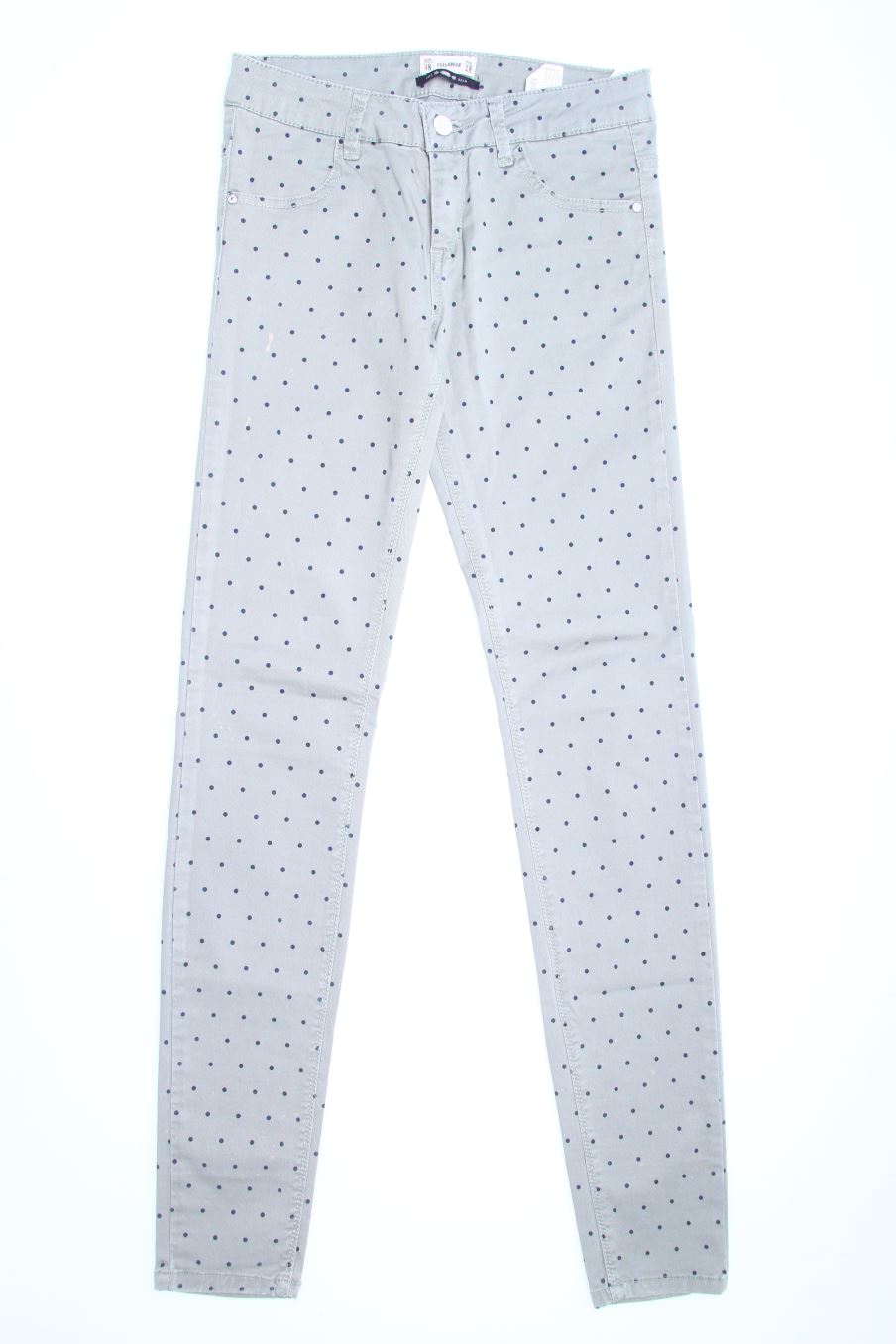 Jeans Pull & Bear de la taille 38, de couleur vert de denim