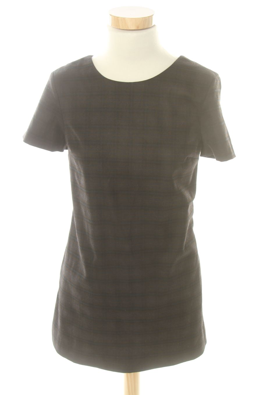 Robe casual Pull & Bear de la taille S, de couleur carreaux