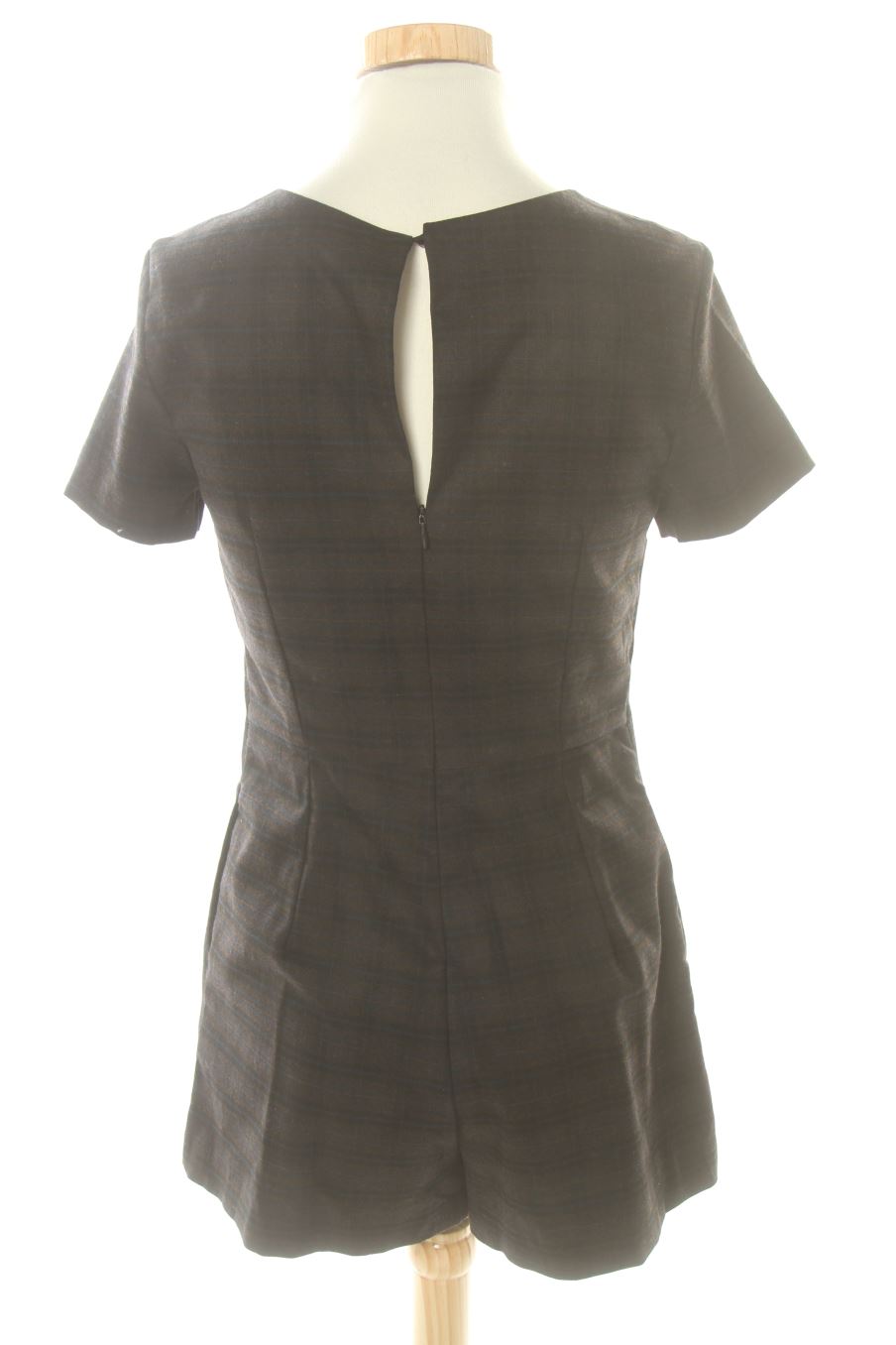 Robe casual Pull & Bear de la taille S, de couleur carreaux