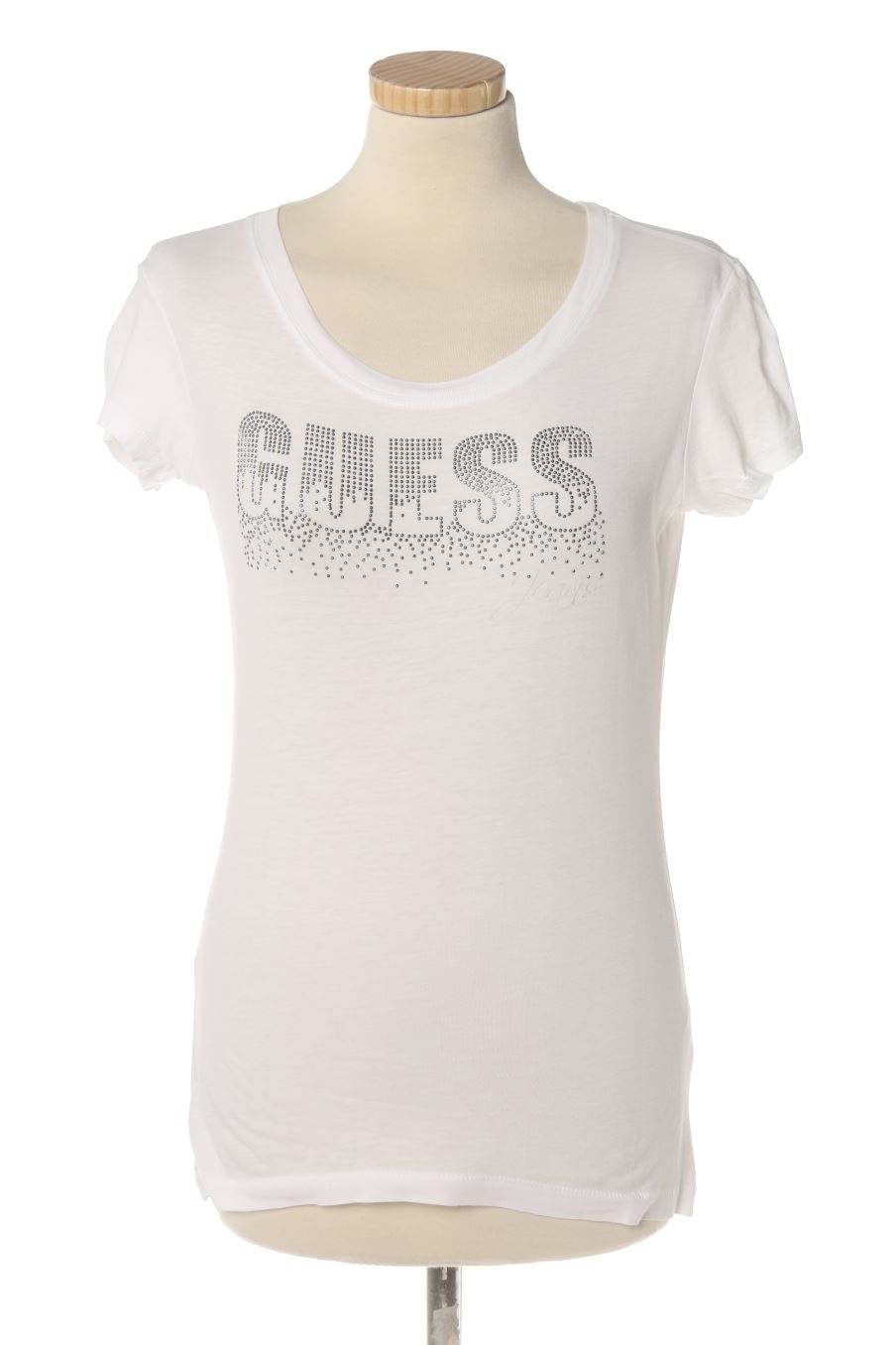 T-shirt Guess de la taille S, de couleur blanc