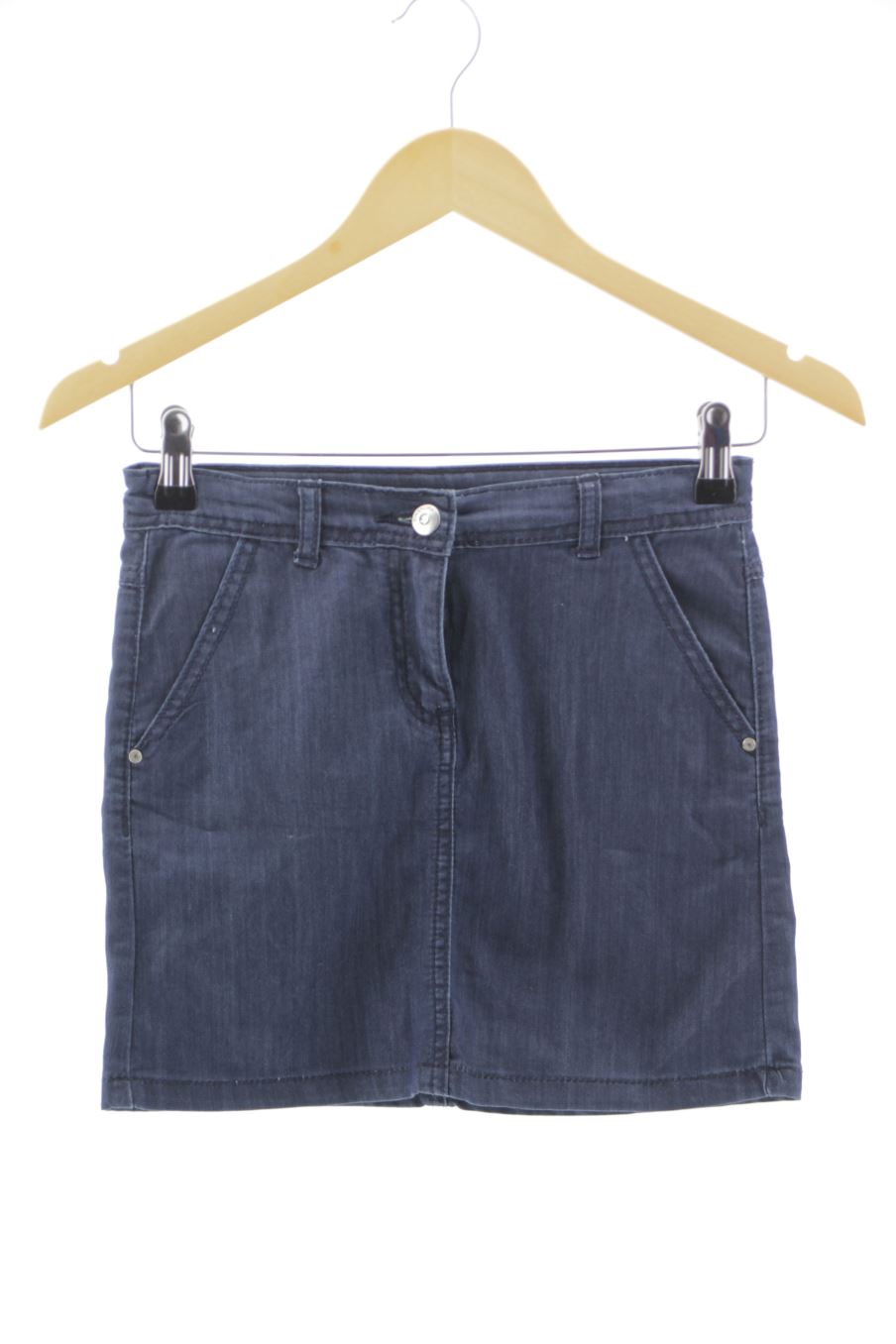 Jupe Bambolina de la taille 12 ans de denim de seconde main