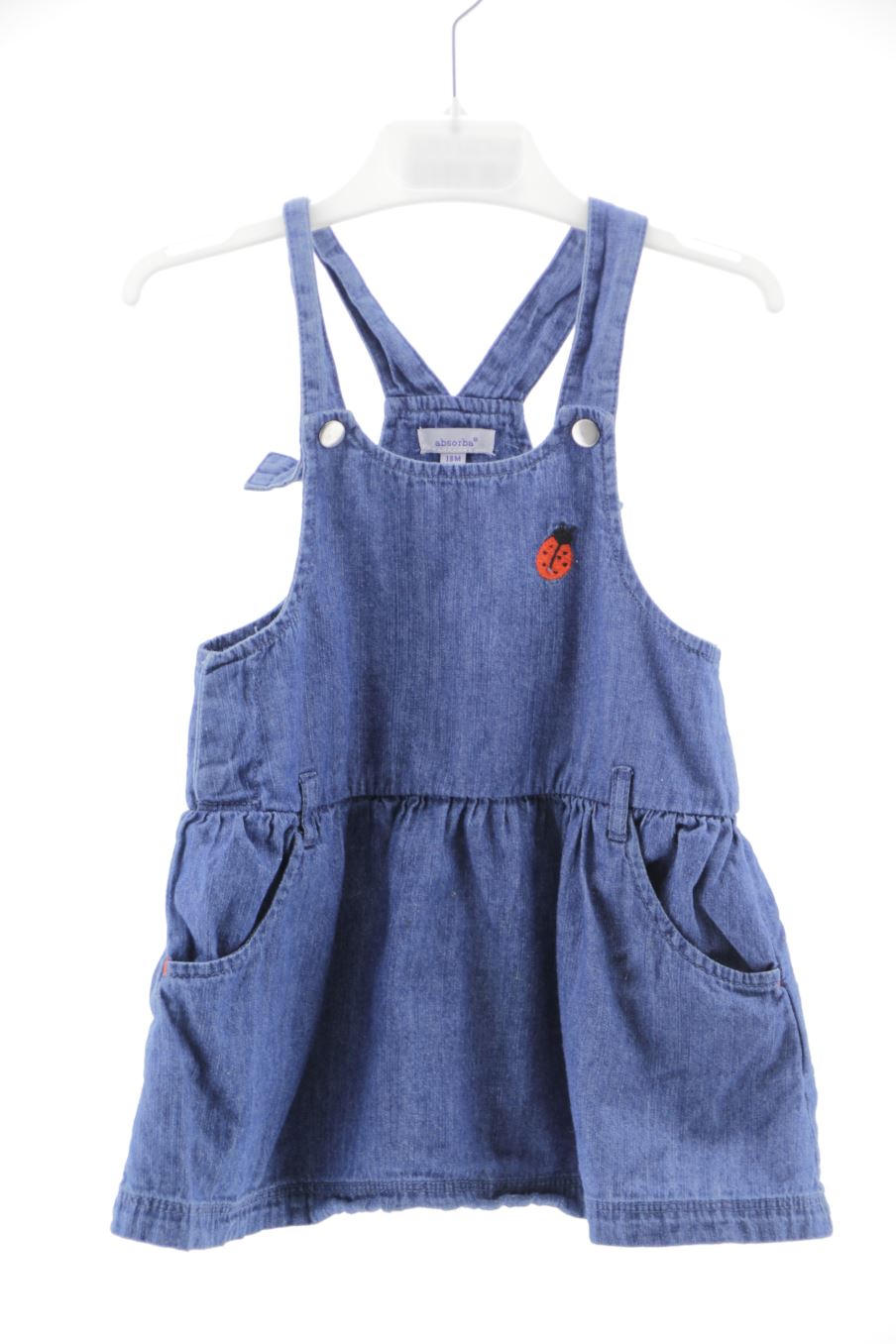 Robe casual Absorba de la taille 18 mois de denim de seconde main