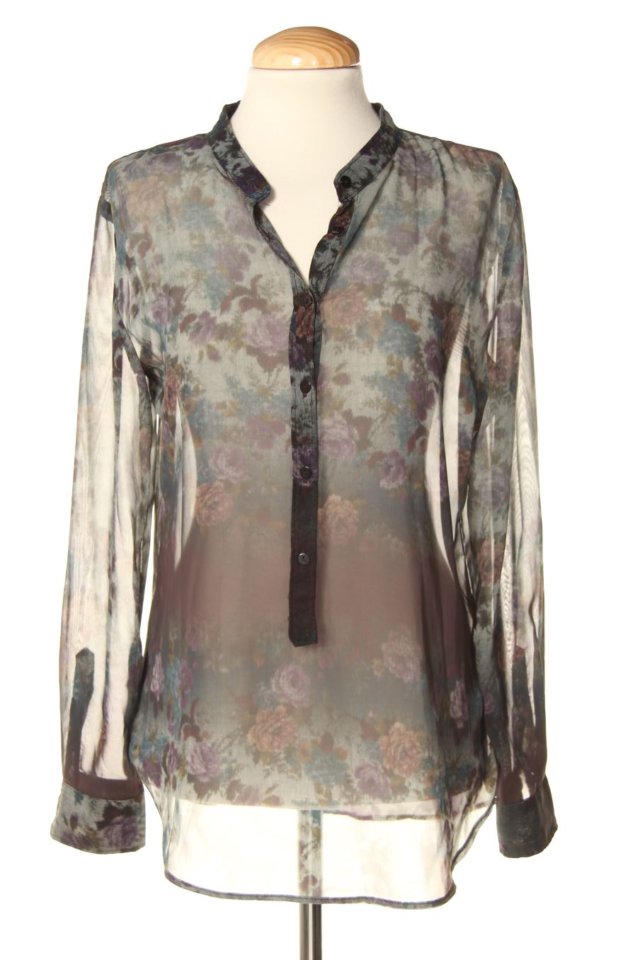 Blouse à manches longues Mango de la taille XS, de couleur imprimés