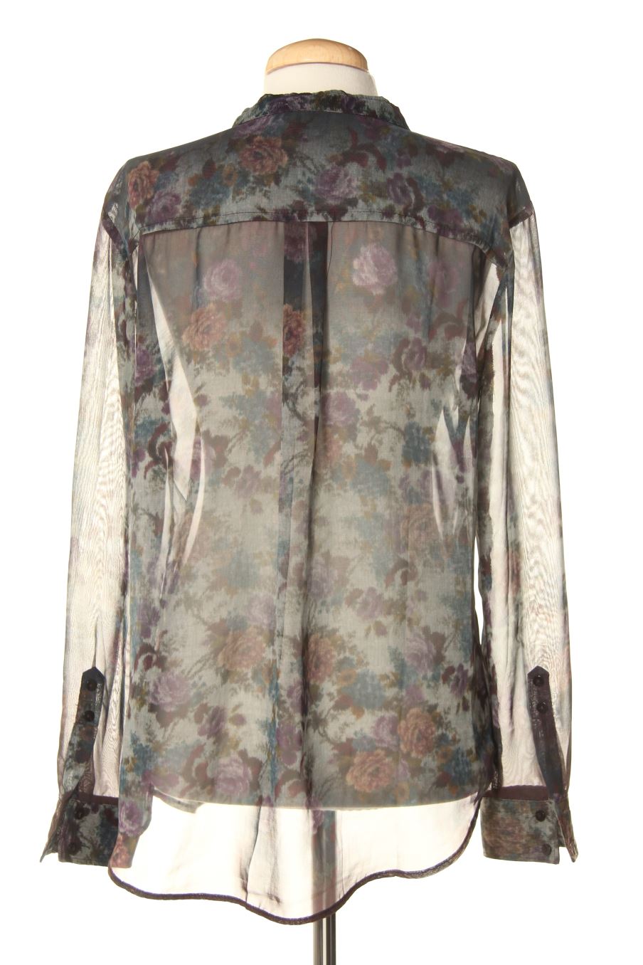 Blouse à manches longues Mango de la taille XS, de couleur imprimés