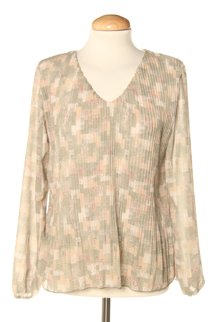 Blusa de manga larga de Made in italy de la talla M, de color estampado
