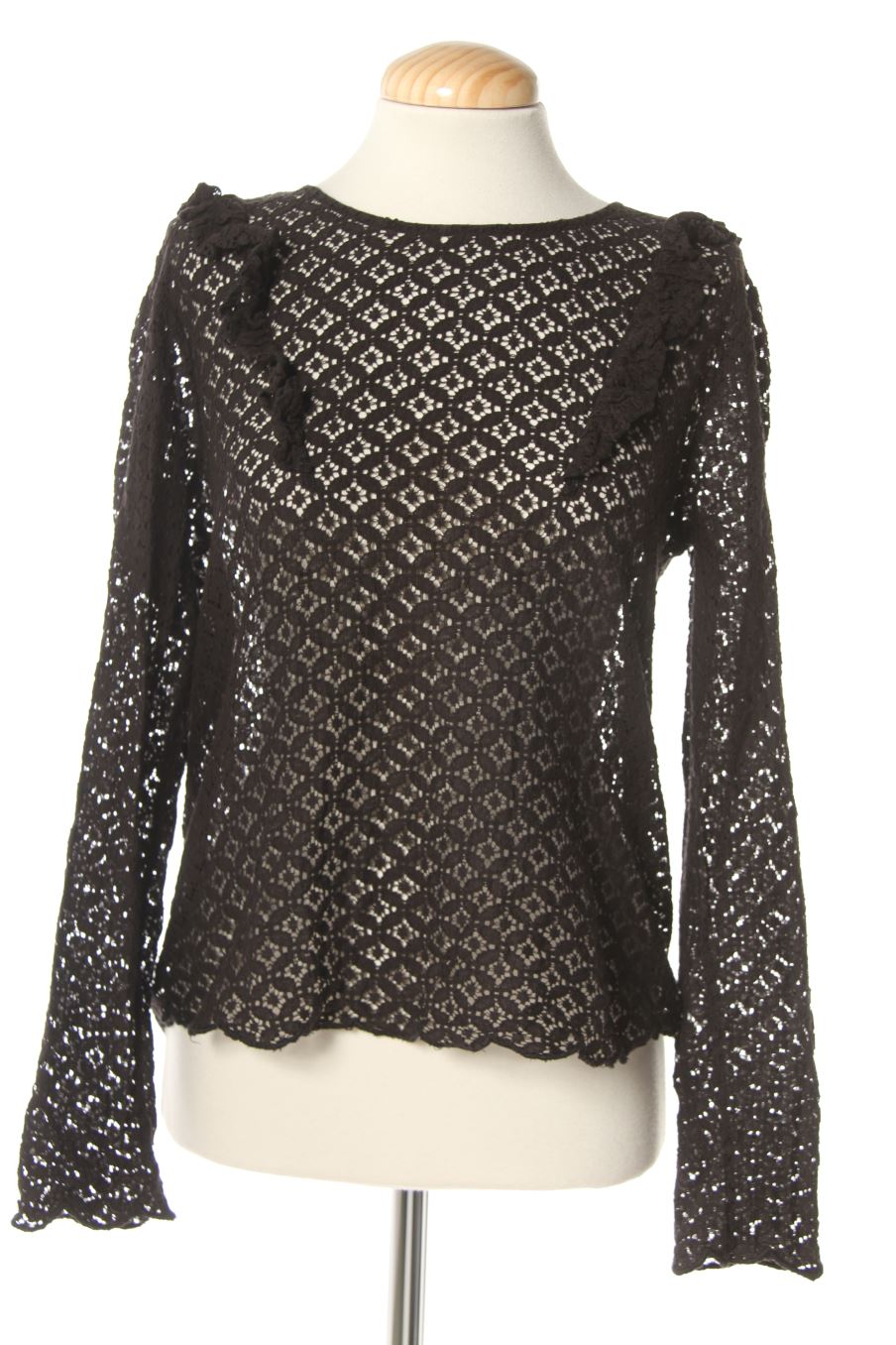 Blouse à manches longues Pimkie de la taille M, de couleur noir