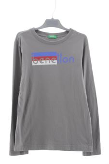 Maglietta a maniche lunghe 8 anni Benetton