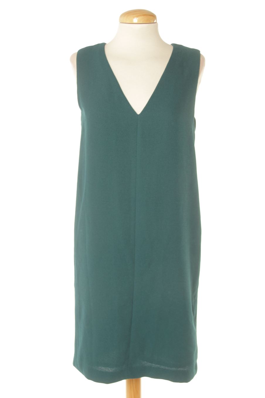 Vestido casual de Mango de la talla XS, de color verde