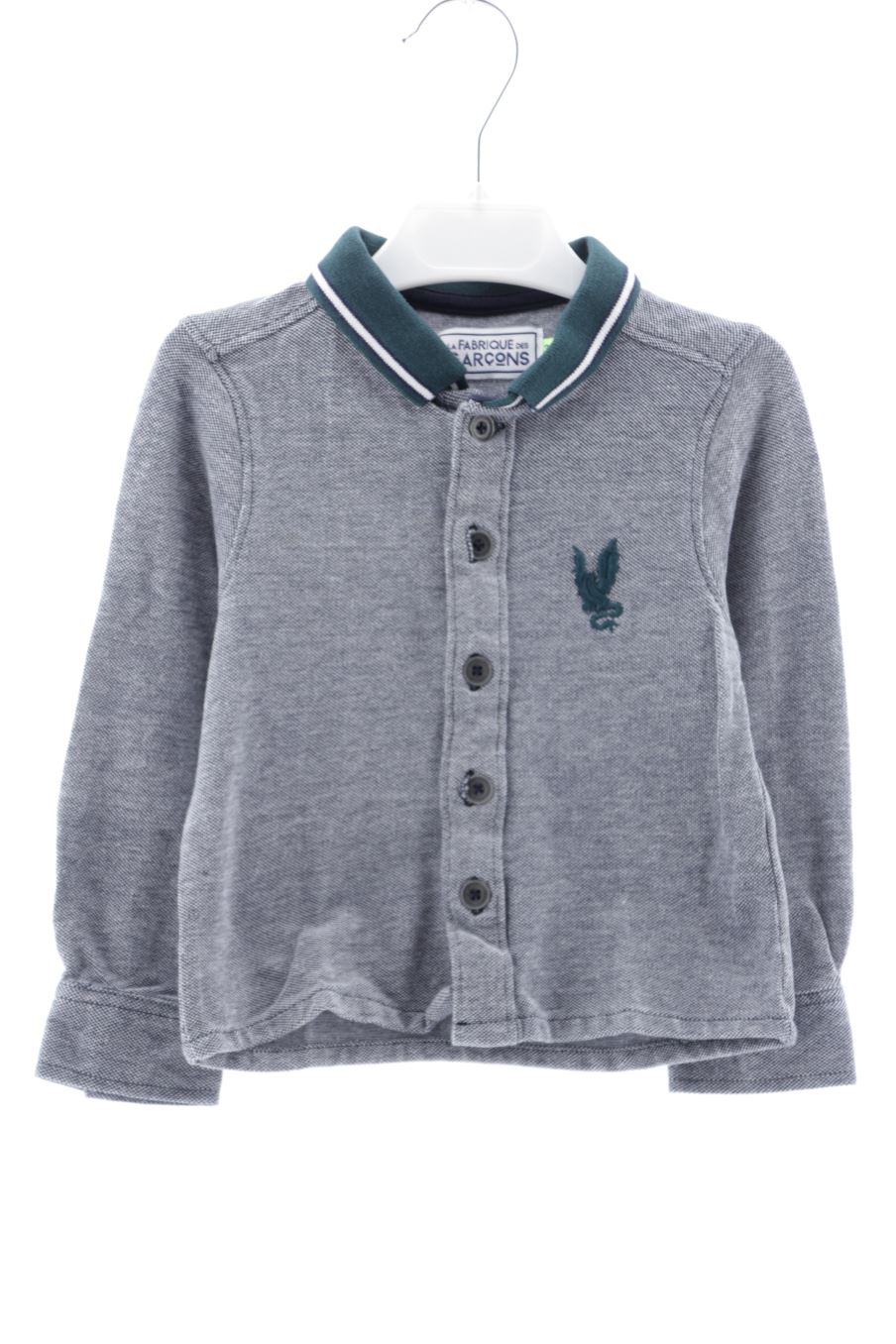 gebraucht La fabrique des garçons Langärmeliges Poloshirt Größe 104