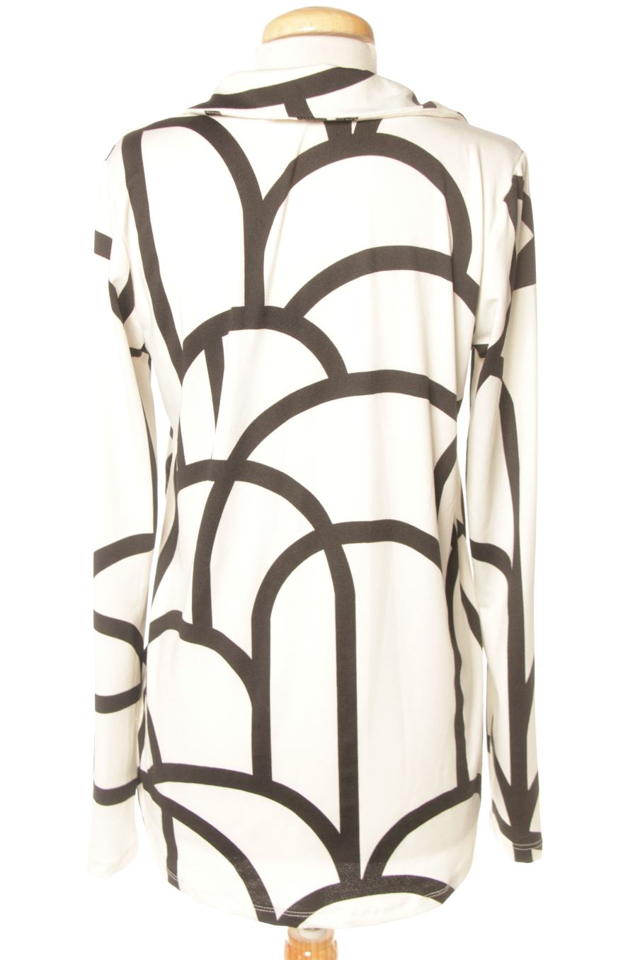 Blouse à manches longues Amisu de la taille XS, de couleur imprimés