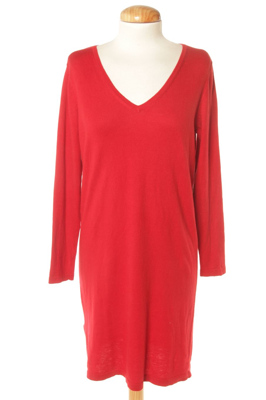 Vestido casual de Mango de la talla S, de color rojo