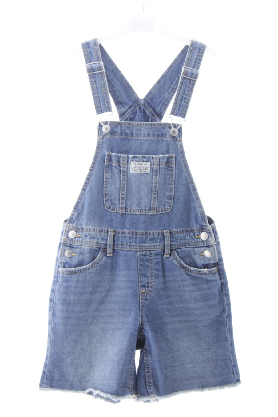 Pantalón de peto de Levi's de la talla 10 años de denim de segunda mano