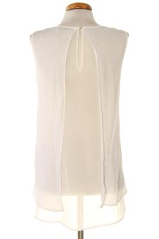 Blouse à manches courtes S Massimo Dutti