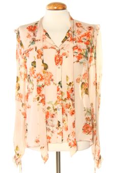 Blusa de manga larga L Zara