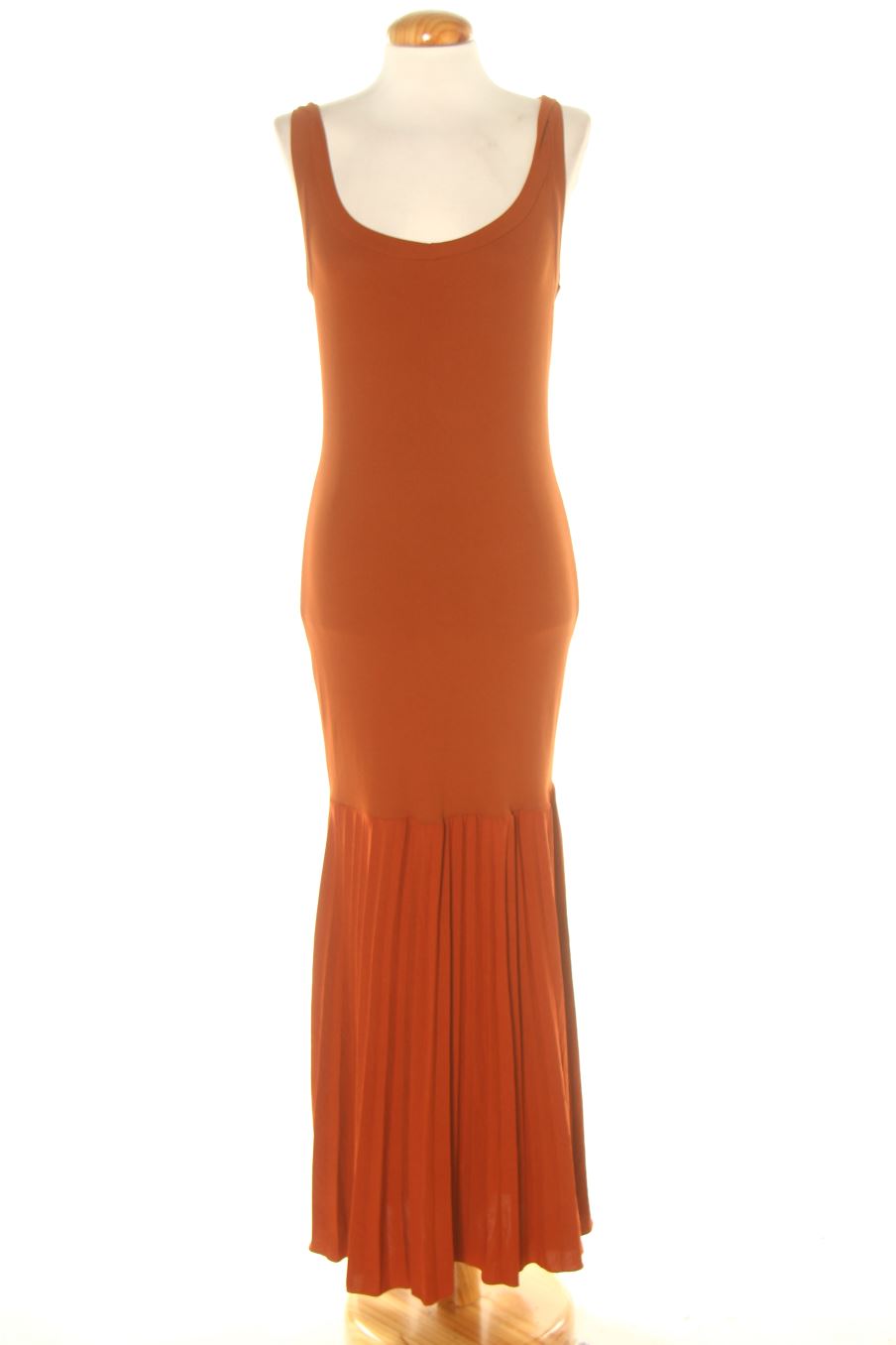 Robe casual Made in italy de la taille S, de couleur marron