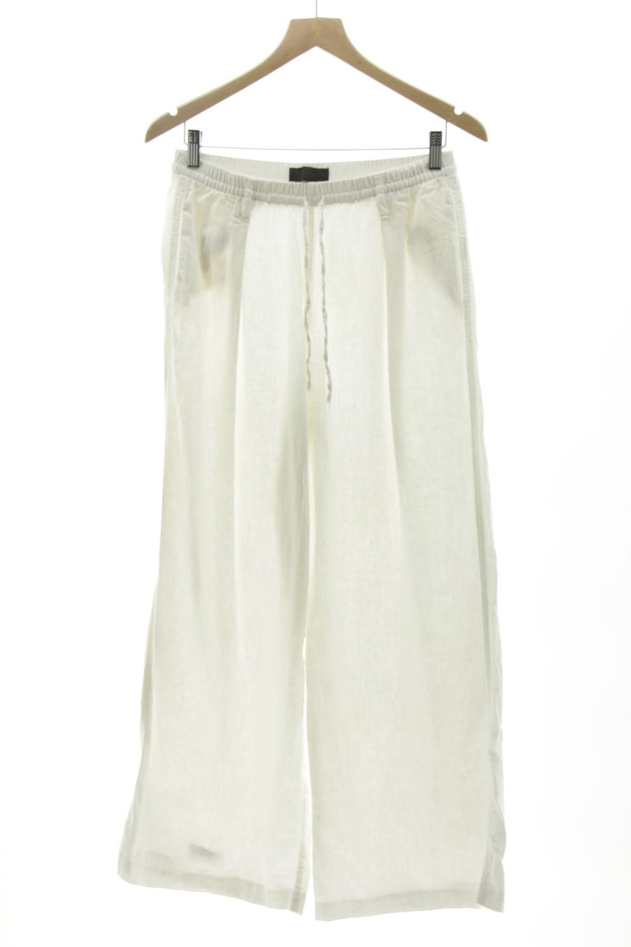 Pantalón Casual de Zara de la talla S, de color blanco