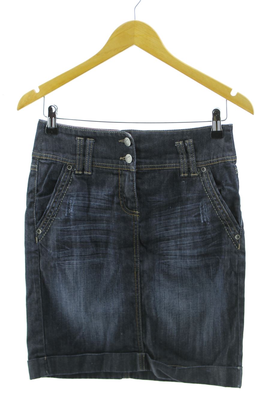 Jupe Cache cache de la taille 36, de couleur bleu de denim