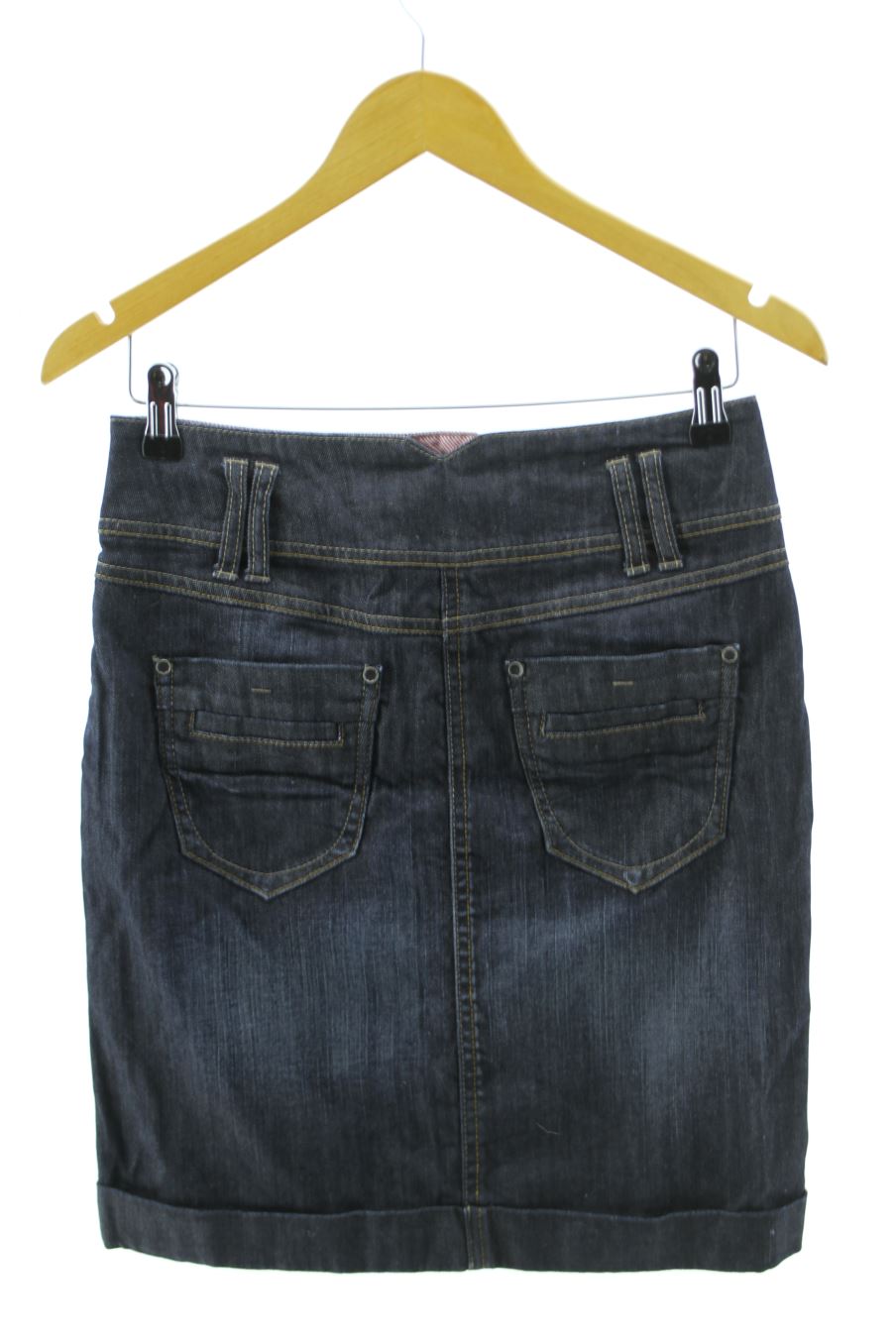 Jupe Cache cache de la taille 36, de couleur bleu de denim
