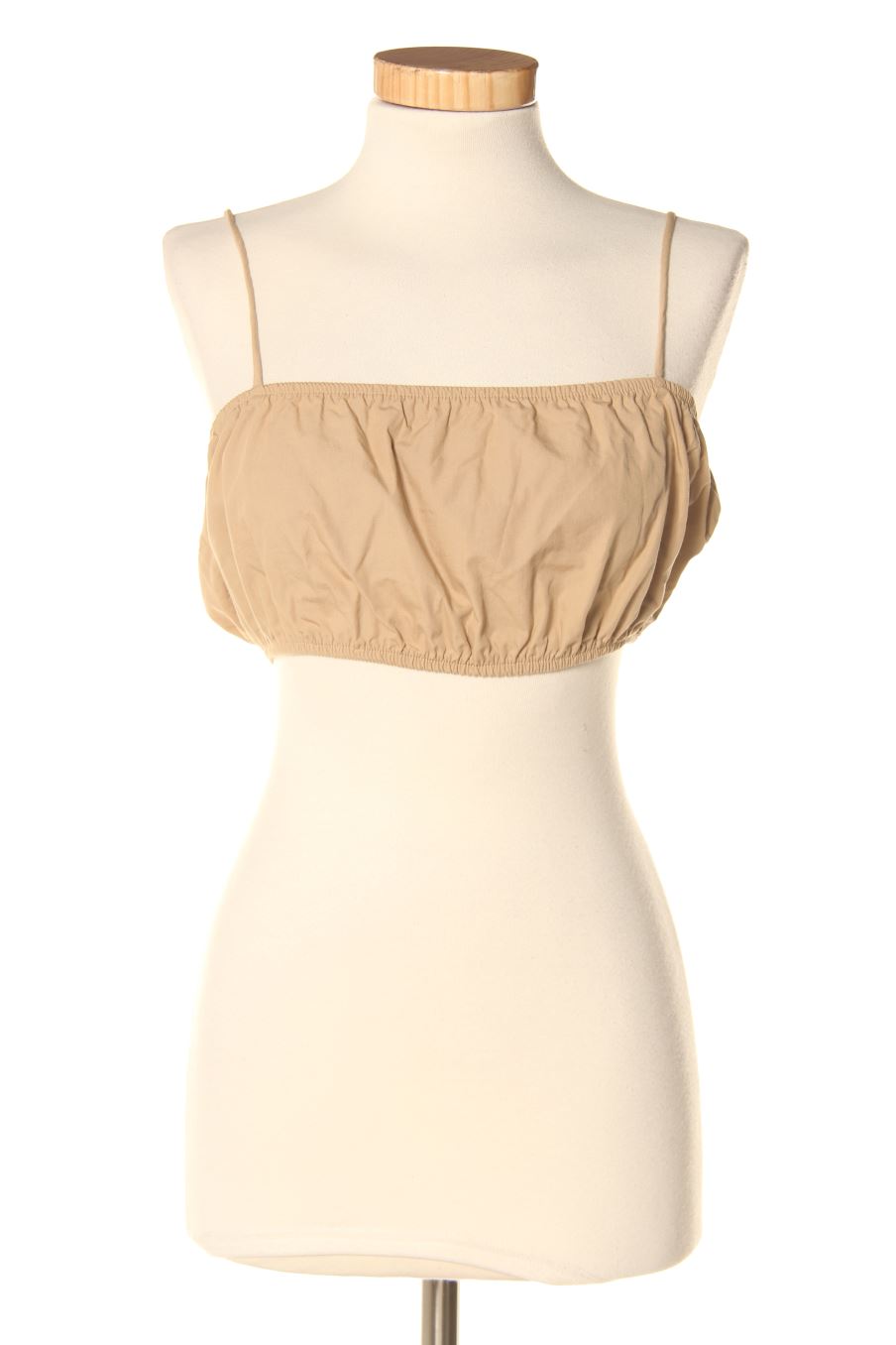 Top Bershka de la taille M, de couleur marron