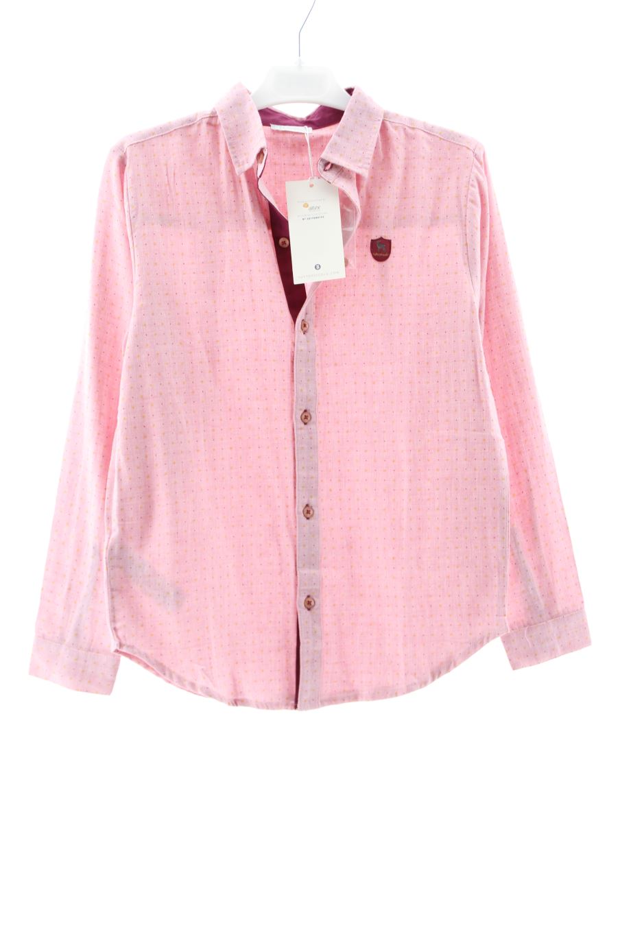 Chemise manches longues Tutto Piccolo de la taille 12 ans avec une étiquette