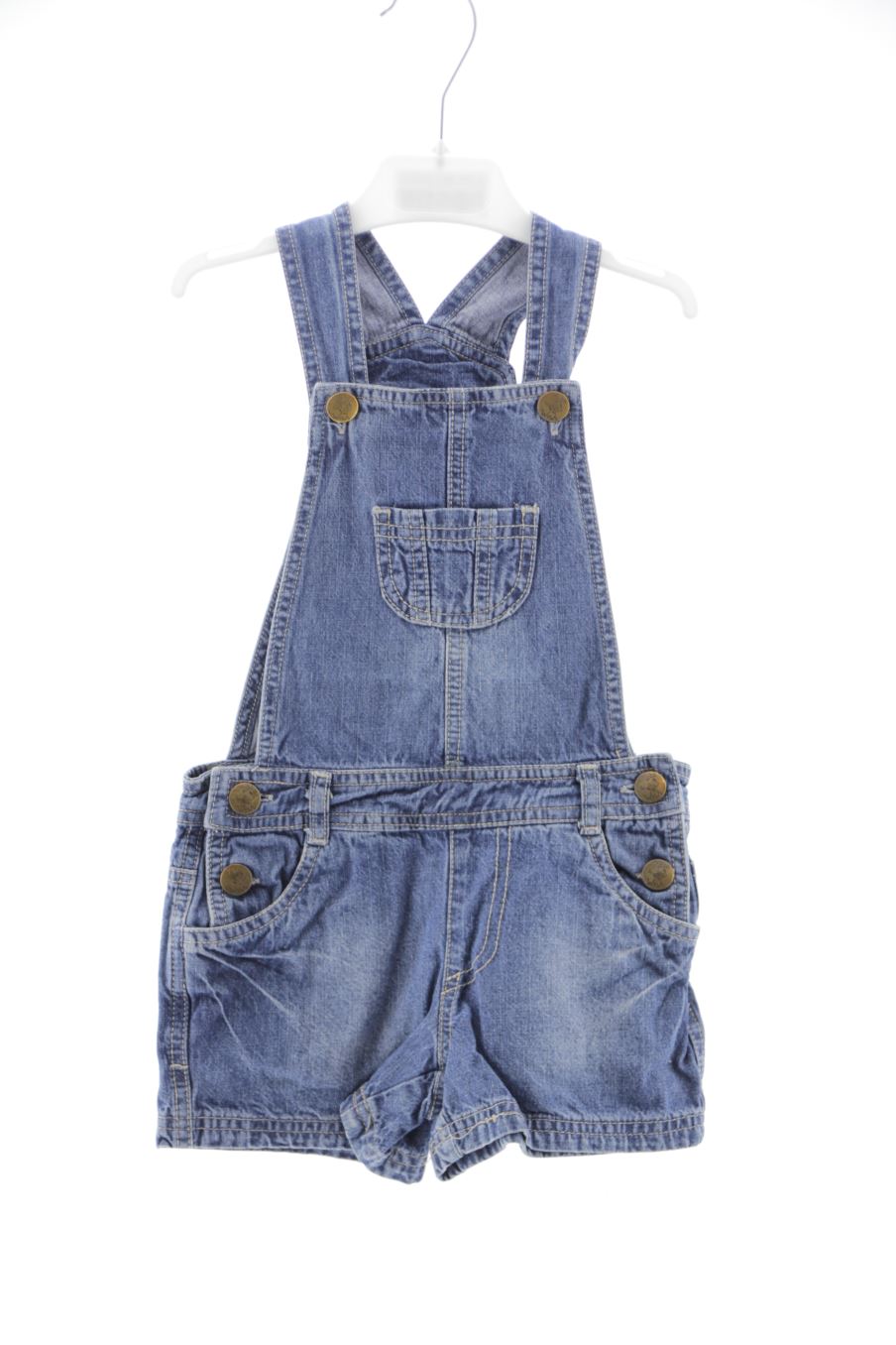 Salopette Zeeman de la taille 3 ans de denim de seconde main