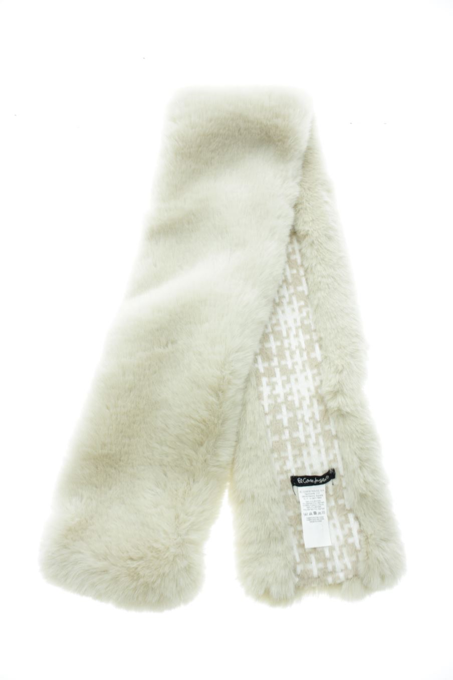 Bufanda de El Corte Ingles de la talla Única, de color beige