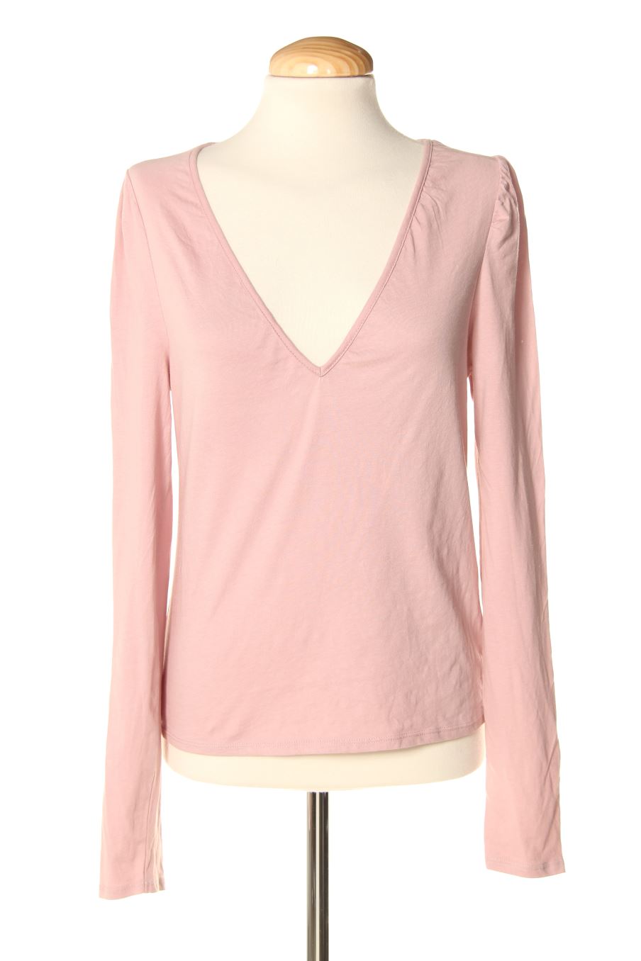 Blouse à manches longues Mango de la taille M, de couleur pourpre